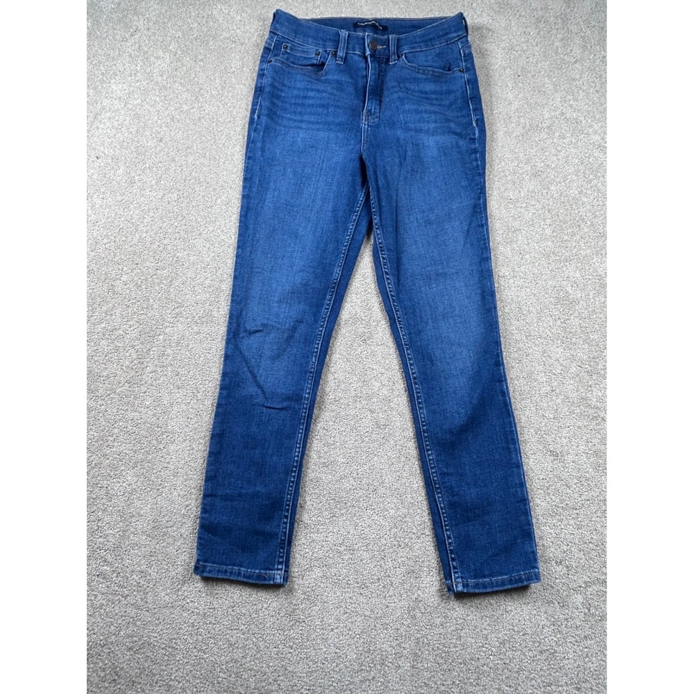Calvin Klein Jeans Womens Size 28 Medium Wash Skinny Denim Blue Jeans